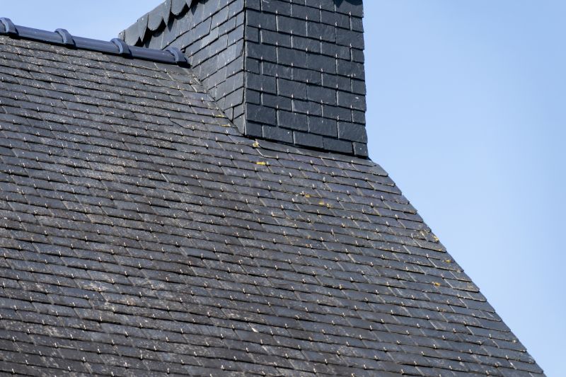 Rain Cap on a Slate Chimney