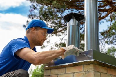 Chimney Rain Cap Installation